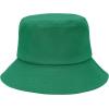 imageUnisex Athletic Bucket Hat Solid Colors Sun Hat with UV Protection for Outdoor Sports Packable Summer HatsGreen