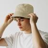 imageUnisex Athletic Bucket Hat Solid Colors Sun Hat with UV Protection for Outdoor Sports Packable Summer HatsLatte