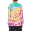 imageBoy Long Sleeve Rash Guard Shirt UPF 50 Sun Protection Rashguard Swim ShirtTie Dye