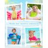 imageBoys Rash Guard Swim Shirt Long Sleeve UPF 50 for Toddler Kids UV Protection Outdoor Rashguard Sun ShirtBlue