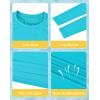 imageBoys Rash Guard Swim Shirt Long Sleeve UPF 50 for Toddler Kids UV Protection Outdoor Rashguard Sun ShirtBlue