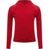 imageBoys Rash Guard Toddler Swim Shirts Long Sleeve Kids Fishing Shirt UPF 50 Sun Protection Swim Top with Thumb HoleRed