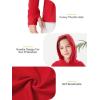 imageBoys Rash Guard Toddler Swim Shirts Long Sleeve Kids Fishing Shirt UPF 50 Sun Protection Swim Top with Thumb HoleRed