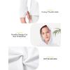 imageBoys Rash Guard Toddler Swim Shirts Long Sleeve Kids Fishing Shirt UPF 50 Sun Protection Swim Top with Thumb HoleWhite