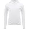 imageBoys Rash Guard Toddler Swim Shirts Long Sleeve Kids Fishing Shirt UPF 50 Sun Protection Swim Top with Thumb HoleWhite