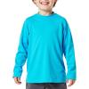 imageBoys Rash Guard Swim Shirt Long Sleeve UPF 50 for Toddler Kids UV Protection Outdoor Rashguard Sun ShirtSky Blue