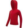 imageBoys Rash Guard Toddler Swim Shirts Long Sleeve Kids Fishing Shirt UPF 50 Sun Protection Swim Top with Thumb HoleRed