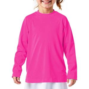 imageBoys Rash Guard Swim Shirt Long Sleeve UPF 50 for Toddler Kids UV Protection Outdoor Rashguard Sun ShirtRose Red