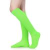 imageAmerican Trends Slouch Socks for Woman Scrunch Socks 80s 90s Knee High Socks Neon Socks Slouchy Socks Pack Long SocksBright Green