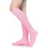 imageAmerican Trends Slouch Socks for Woman Scrunch Socks 80s 90s Knee High Socks Neon Socks Slouchy Socks Pack Long SocksLight Pink