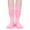 imageAmerican Trends Slouch Socks for Woman Scrunch Socks 80s 90s Knee High Socks Neon Socks Slouchy Socks Pack Long SocksLight Pink
