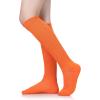 imageAmerican Trends Slouch Socks for Woman Scrunch Socks 80s 90s Knee High Socks Neon Socks Slouchy Socks Pack Long SocksOrange