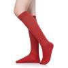 imageAmerican Trends Slouch Socks for Woman Scrunch Socks 80s 90s Knee High Socks Neon Socks Slouchy Socks Pack Long SocksRed