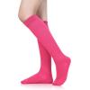imageAmerican Trends Slouch Socks for Woman Scrunch Socks 80s 90s Knee High Socks Neon Socks Slouchy Socks Pack Long SocksRose Red