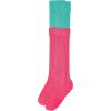 imageAmerican Trends Slouch Socks for Woman Scrunch Socks 80s 90s Knee High Socks Neon Socks Slouchy Socks Pack Long SocksRose Redlight Blue