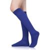 imageAmerican Trends Slouch Socks for Woman Scrunch Socks 80s 90s Knee High Socks Neon Socks Slouchy Socks Pack Long SocksRoyal Blue