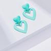 imageHeart Earrings Y2K Love Heart Big Hoop Cute Fun Dangle Earrings