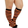 imageAmerican Trends Womens Rainbow Socks Striped Knee High Socks Thigh High Stockings Casual Tube Socks Costume Leg Warmers02 Pink Rainbow Plus Size