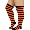 imageAmerican Trends Womens Rainbow Socks Striped Knee High Socks Thigh High Stockings Casual Tube Socks Costume Leg Warmers02 Pink Rainbow Plus Size