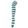 imageAmerican Trends Womens Rainbow Socks Striped Knee High Socks Thigh High Stockings Casual Tube Socks Costume Leg Warmers04 1 Pack Green