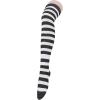 imageAmerican Trends Womens Rainbow Socks Striped Knee High Socks Thigh High Stockings Casual Tube Socks Costume Leg Warmers07 OrangePurpleWhite