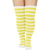 08 Yellow White Stripes(plus Size)