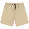 imageMens Swimsuit Trunks 7 Inch Inseam Beach Shorts with Pockets Mens Swimming Trunks Deep Khaki XL