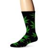 imageAmerican Trends Athletic Sports High Crew Socks for Men Women Leaf Cotton SockA 4 Pairs Mix Color