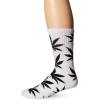 imageAmerican Trends Athletic Sports High Crew Socks for Men Women Leaf Cotton SockA 4 Pairs Mix Color