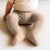 imageAmerican Trends Baby Leggings Stocking Toddler Girl Socks Tights for Baby Girls Kids Winter Knitted Leggings09 Nude 1 Pack