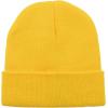imageAmerican Trends Kids Beanie Warm Knit Beanie Hats Boys Girls Winter Hat Soft Slouchy Hats for Kids3 Pack Yellow