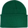 imageAmerican Trends Kids Beanie Warm Knit Beanie Hats Boys Girls Winter Hat Soft Slouchy Hats for KidsDark Green