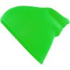 imageAmerican Trends Kids Beanie Warm Knit Beanie Hats Boys Girls Winter Hat Soft Slouchy Hats for KidsNeon Green