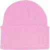 imageAmerican Trends Kids Beanie Warm Knit Beanie Hats Boys Girls Winter Hat Soft Slouchy Hats for KidsPink