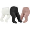 imageAmerican Trends Baby Leggings Stocking Toddler Girl Socks Tights for Baby Girls Kids Winter Knitted Leggings04 3 Packs Whiteblackpink