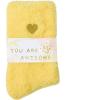 imageAmerican Trends Coral Fleece Cloud Socks UltraSoft Fuzzy Warm Sleep Socks Cozy Unisex Gifts for Birthday SelfCareYelllow B