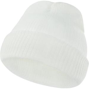 imageAmerican Trends Kids Beanie Warm Knit Beanie Hats Boys Girls Winter Hat Soft Slouchy Hats for KidsWhite
