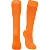 imageAmerican Trends Girls Softball Socks 6 Pairs Baseball Softball Socks for Girls Youth Knee High Soccer SocksOrange