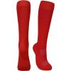 imageAmerican Trends Girls Softball Socks 6 Pairs Baseball Softball Socks for Girls Youth Knee High Soccer SocksRed