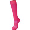 imageAmerican Trends Girls Softball Socks 6 Pairs Baseball Softball Socks for Girls Youth Knee High Soccer SocksRose Red