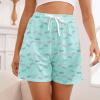 imageAmerican Trends 3 Pack Pajama Shorts Women Casual Elastic Waist Comfy Printed Sleep Lounge Shorts for Women PJ BottomsSet2