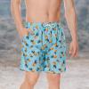 imageMens Swim Trunks with Compression Liner Board Shorts for Men Quick Dry Swimsuits Bathing Suit Swimwear MXXLLight Blue Pineapple