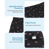 imageMens Swim Trunks with Compression Liner Board Shorts for Men Quick Dry Swimsuits Bathing Suit Swimwear MXXLPink Shark