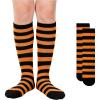 1 Pack Striped Black Orange
