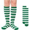 1 Pack Striped Green White