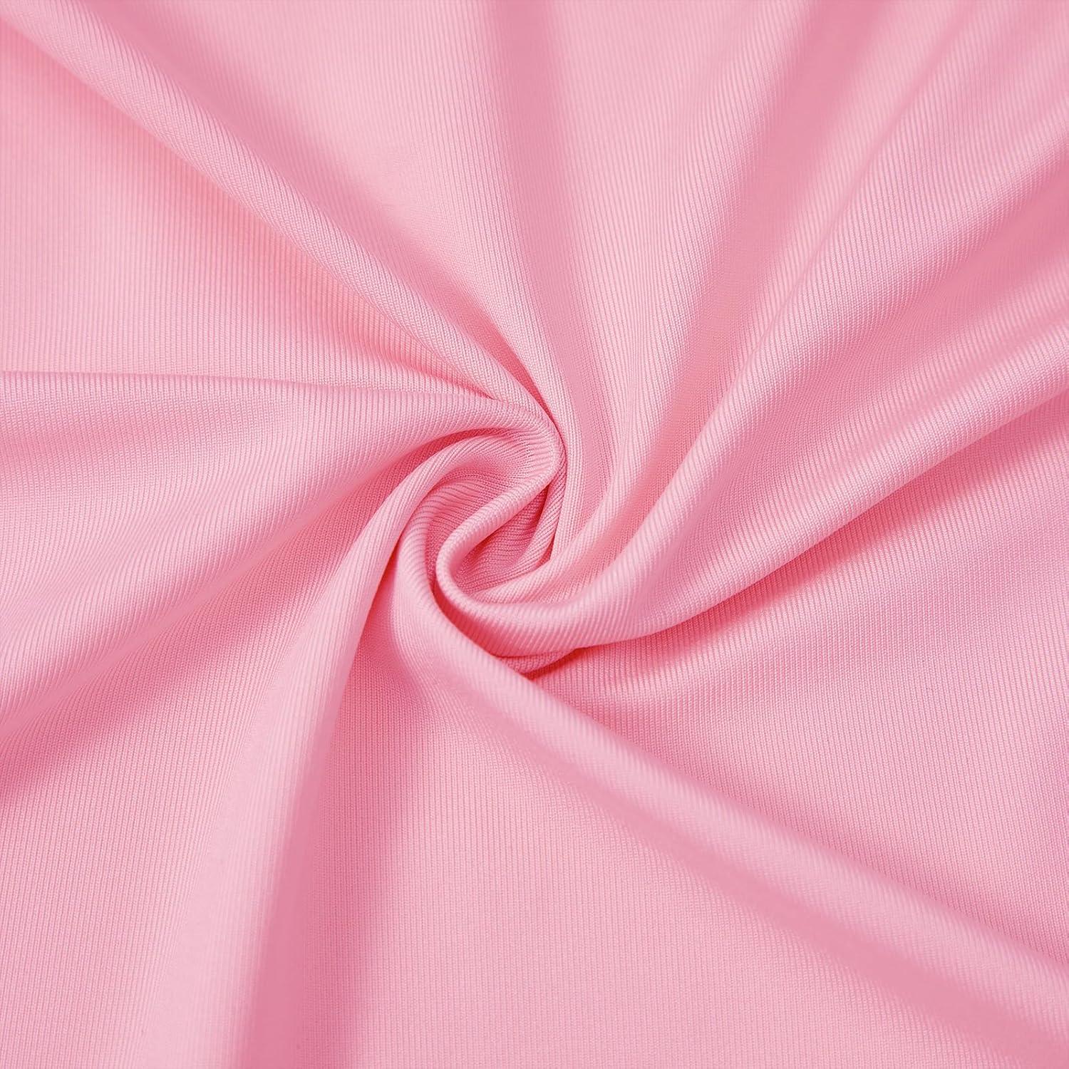 imageGirls Skorts with Builtin Shorts Athletic Skorts for Girls A Line Knee Length Uniform Skirt Size 614 for School SportsPink