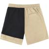 imageAmerican Trends Mens Swim Trunks with Compression Liner Qucik Dry Board Shorts 2 in 1 Mens SwimsuitsDeep Khaki