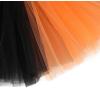 imageTutu for Girls4 Layers Tulle Puffy Skirt Ballet Skirt Princess Dress Up for Toddler KidsBlack and Orange