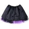 imageTutu for Girls4 Layers Tulle Puffy Skirt Ballet Skirt Princess Dress Up for Toddler KidsBlack and Purple