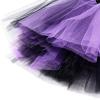 imageTutu for Girls4 Layers Tulle Puffy Skirt Ballet Skirt Princess Dress Up for Toddler KidsBlack and Purple